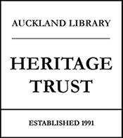 Auckland Libraries Heritage Trust logo.