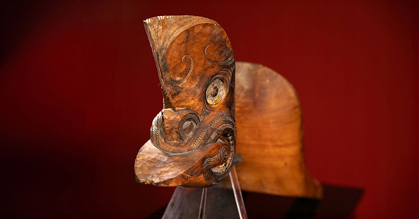 Māori wood-carving artefact 