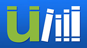 uLibrary by Ulverscroft logo.