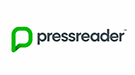 Pressreader logo.