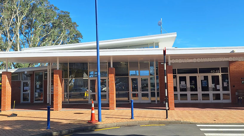 Ōrewa Library temporary location