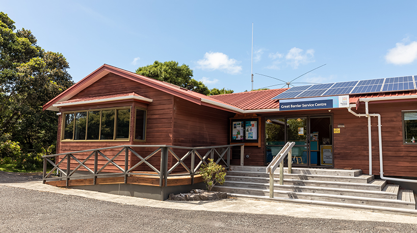 Great Barrier Island Library and council services.