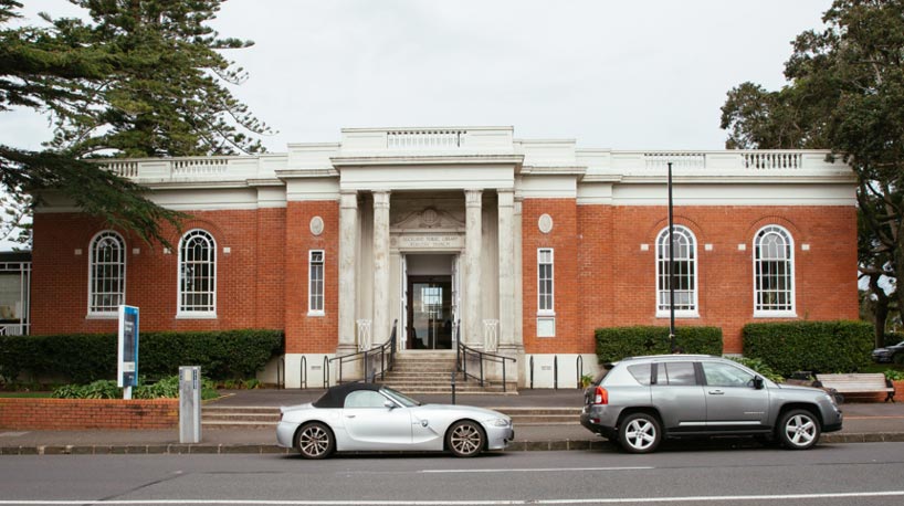 Remuera Library frontage