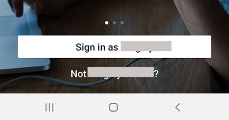 LinkedIn Learning asks if you would like to sign in with your LinkdedIn profile.