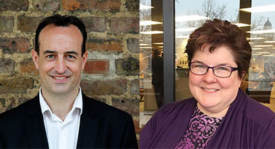 Nick Barratt and Cyndi Ingle