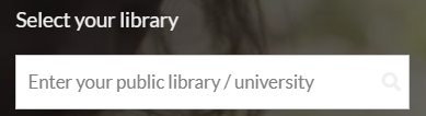 Image showing the field for library.