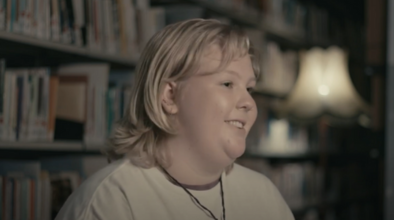 Image of a young musician from our YouTube series filmed at Central City Library.,