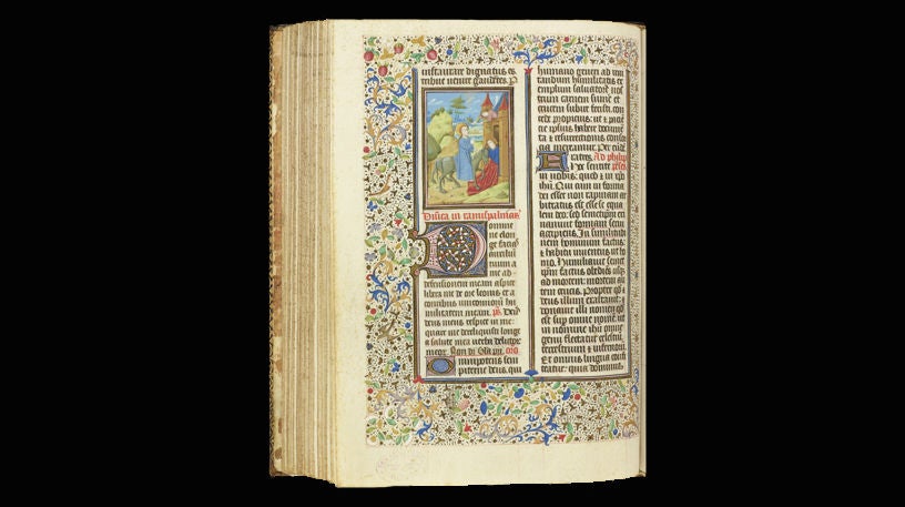 Besancon missal, volume one, 1470.