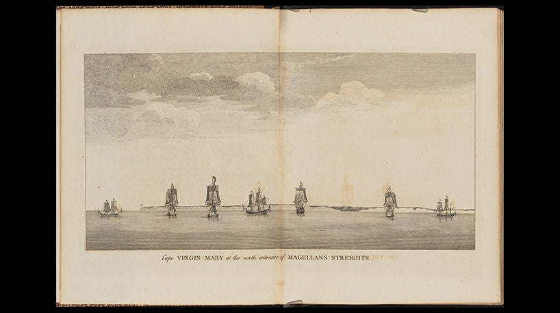 Richard Walter. A voyage round the world… by George Anson, 1748.