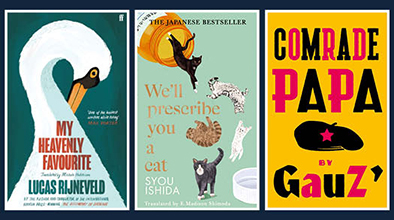 Three book cover images.