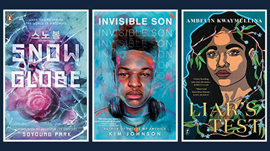 Three book cover images.