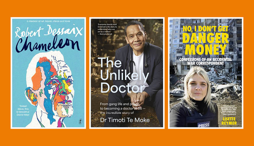 Three book cover images.