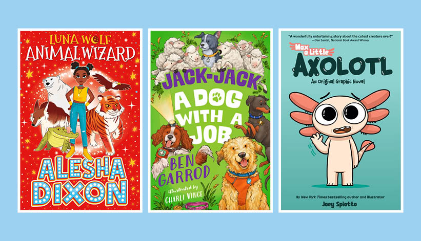 Three book cover images.