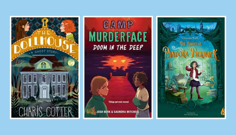 Three book cover images.