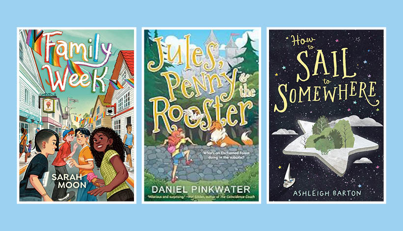 Three book cover images.