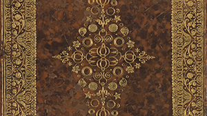 Cover of engraved book