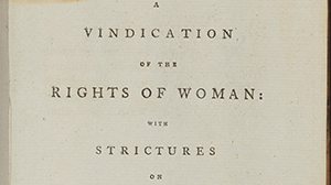 Wollstonecraft rare book