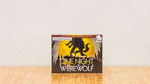 Board game box titled One Night Ultimate Werewolf