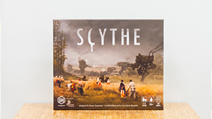 Board game box titled Scythe